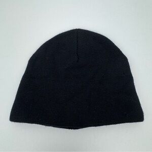 Banana Republic Extra Fine Italian Merino Wool Knit Hat. Black. fleece lining